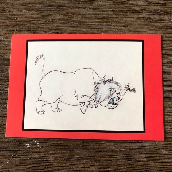 Disney Villains Postcards: Mixed Set 6 pack Aristocats, sword stone and Zootopia - Picture 7 of 8